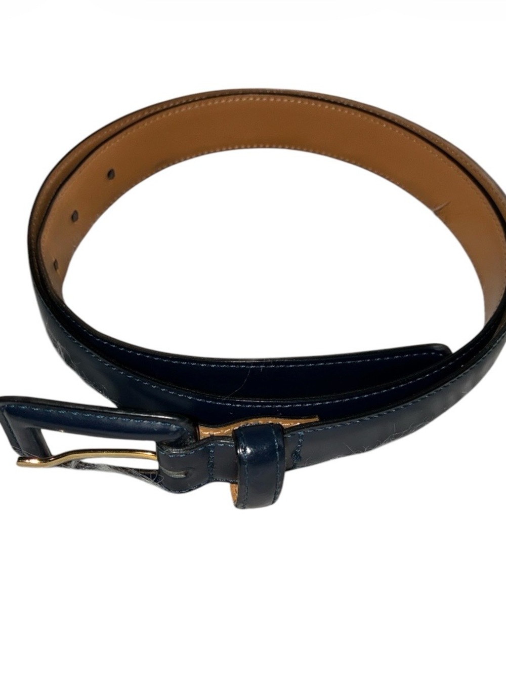 Brooks Brothers Women’s Navy Belt Sz L